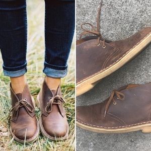 clarks originals desert boot beeswax leather